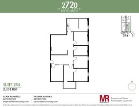 2720 S River Rd, Des Plaines, IL à louer Plan d’étage– Image 1 sur 1