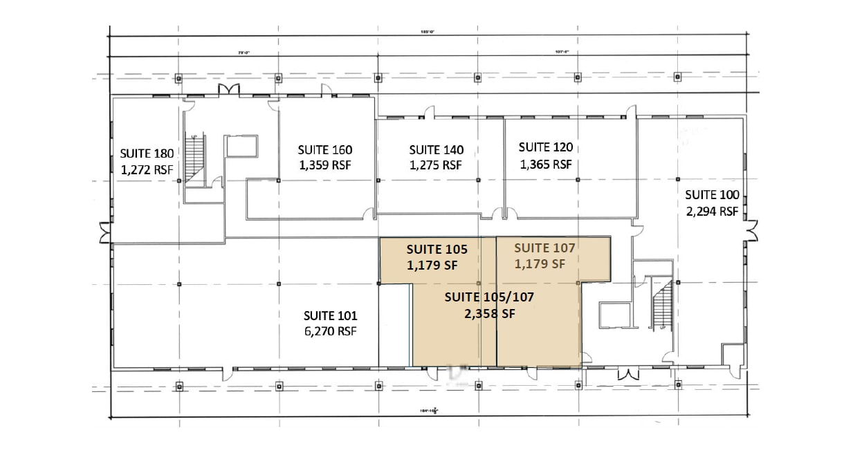 6475 Preston Rd, Frisco, TX à louer Plan d’étage– Image 1 sur 2
