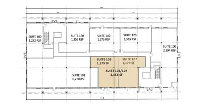6475 Preston Rd, Frisco, TX à louer Plan d’étage– Image 1 sur 2
