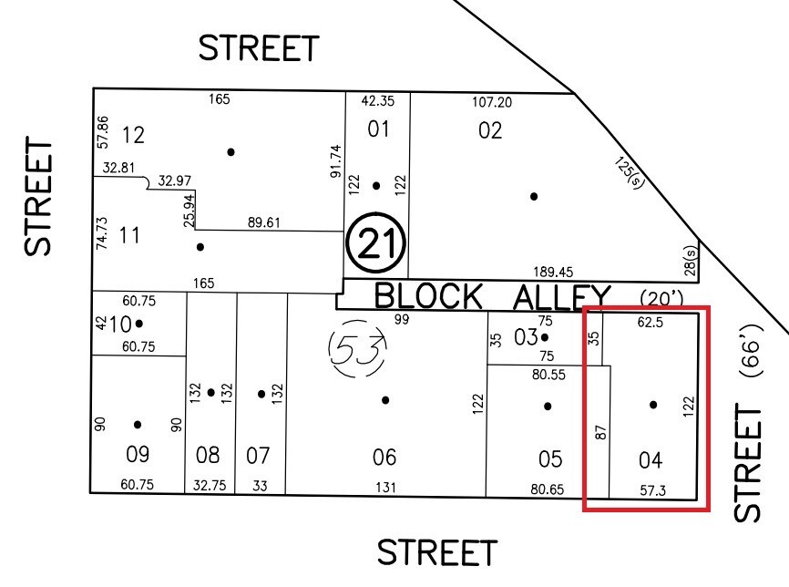 116 McBride Street, Syracuse, NY à vendre Plan cadastral– Image 1 sur 2