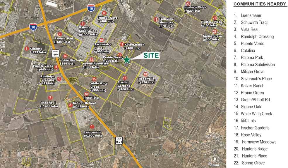 2773 N Graytown Rd, Converse, TX à vendre - Aérien – Image 3 sur 3