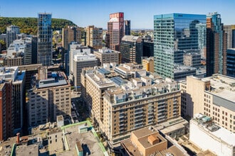 1555 Rue Peel, Montréal, QC - VUE AÉRIENNE  vue de carte