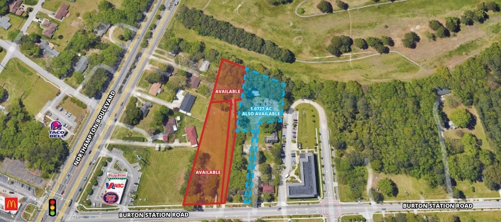 5805 Burton Station Rd, Virginia Beach, VA à vendre - Plan cadastral – Image 2 sur 2