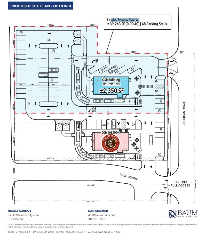 Yale Ave & Sheridan Rd, Zion, IL à louer Plan de site– Image 1 sur 1