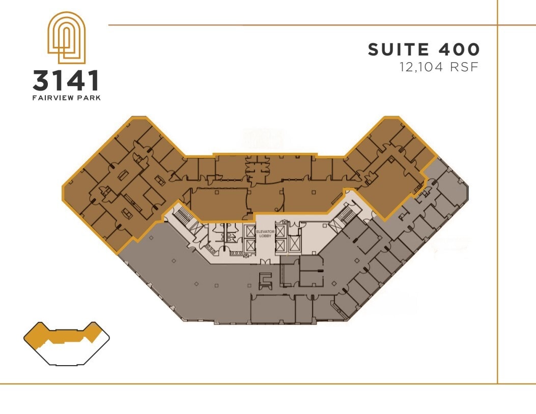 3141 Fairview Park Dr, Falls Church, VA à louer Plan d’étage– Image 1 sur 1