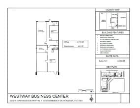 2313 W Sam Houston Pky N, Houston, TX à louer Plan de site– Image 1 sur 1