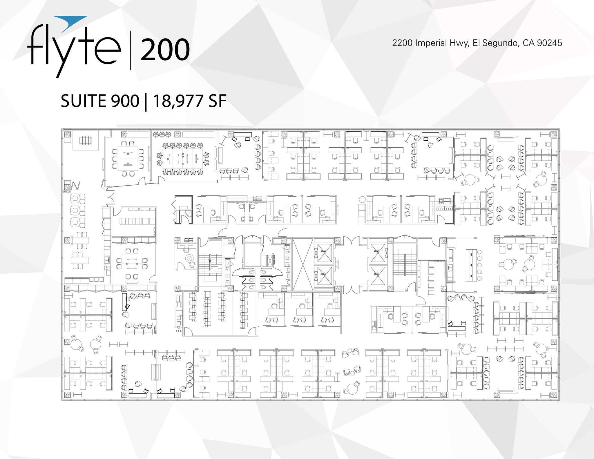 2200 E Imperial Hwy, El Segundo, CA à louer Plan d’étage– Image 1 sur 1