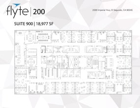2200 E Imperial Hwy, El Segundo, CA à louer Plan d’étage– Image 1 sur 1