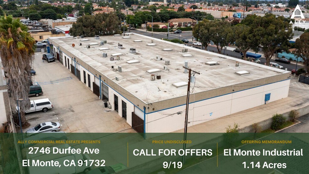 2746 Durfee Ave, El Monte, CA à vendre - Photo de l’immeuble – Image 1 sur 12