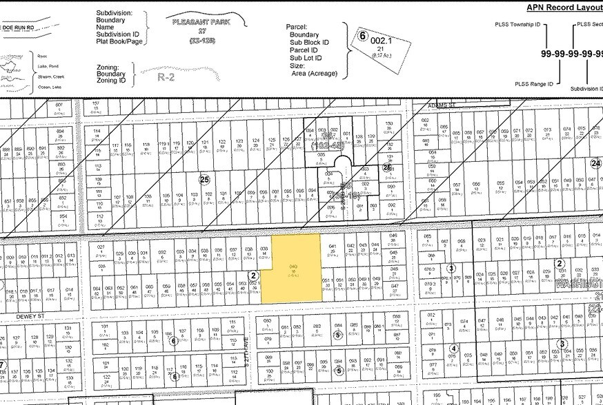 2640 Washington St, Hollywood, FL à louer - Plan cadastral – Image 3 sur 4