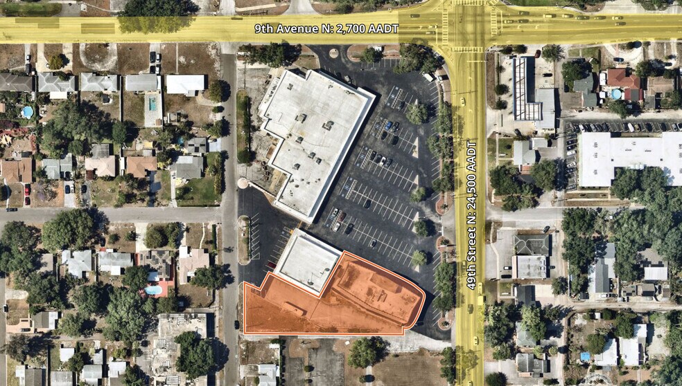 800 49th St, Saint Petersburg, FL à louer - Photo de l’immeuble – Image 1 sur 7