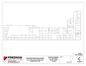 31731 Northwestern Hwy, Farmington Hills, MI à louer Plan d’étage– Image 1 sur 1