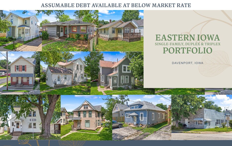 Eastern Iowa Portfolio portefeuille de 10 biens à vendre sur LoopNet.fr - Photo de l’immeuble – Image 1 sur 2