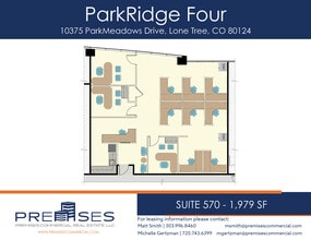 10375 Park Meadows Dr, Lone Tree, CO à louer Plan d’étage– Image 1 sur 1