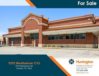 Plus de détails pour 9292 Westheimer Rd, Houston, TX - Local commercial à vendre
