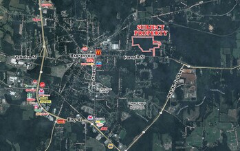 US 41, Barnesville, GA - Vue aérienne  vue de carte