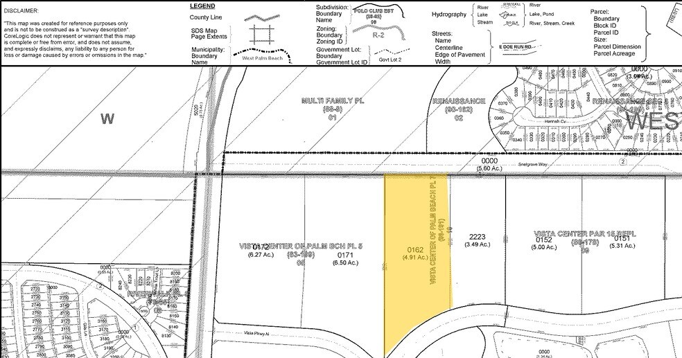 2361 Vista Pky, West Palm Beach, FL à louer - Plan cadastral – Image 3 sur 4