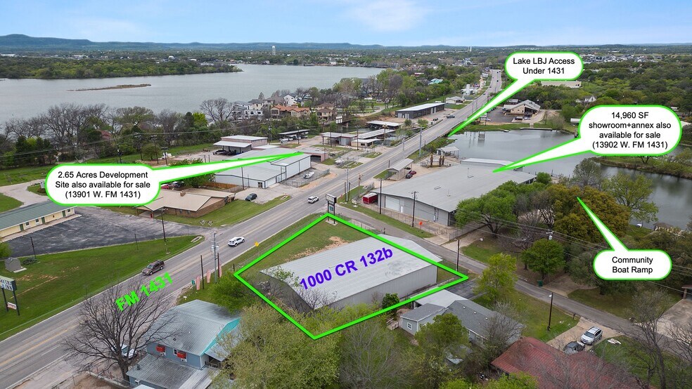1000 County Road 132B, Kingsland, TX à vendre - Photo de l’immeuble – Image 1 sur 23
