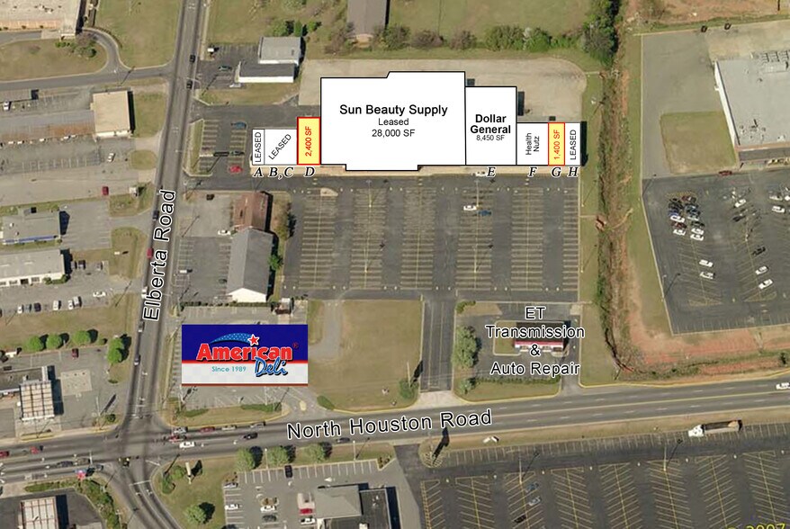 813 N Houston Rd, Warner Robins, GA à louer - Plan de site – Image 2 sur 2