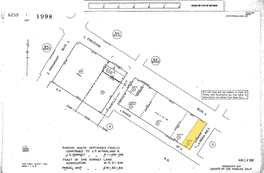 8152 Firestone Blvd, Downey, CA à louer - Plan cadastral – Image 2 sur 5