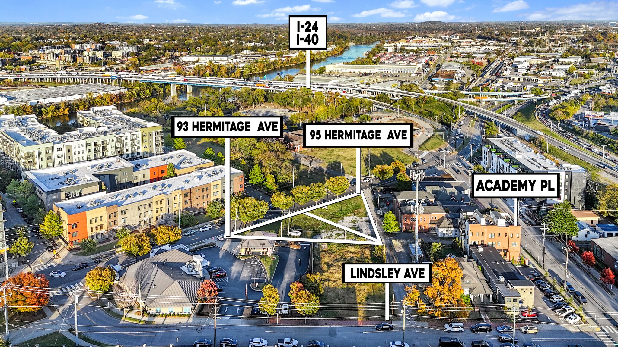 93-95 Hermitage Ave, Nashville, TN à vendre Aérien– Image 1 sur 13