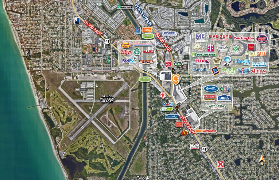 1687 Tamiami Trl S, Venice, FL à louer - Photo de l’immeuble – Image 2 sur 4