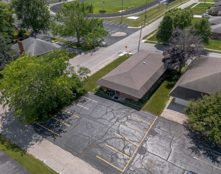 124 S Green St, Greentown, IN à vendre - Aérien – Image 3 sur 8