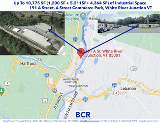 Plus de détails pour 193 A St, Wilder, VT - Industriel/Logistique à louer