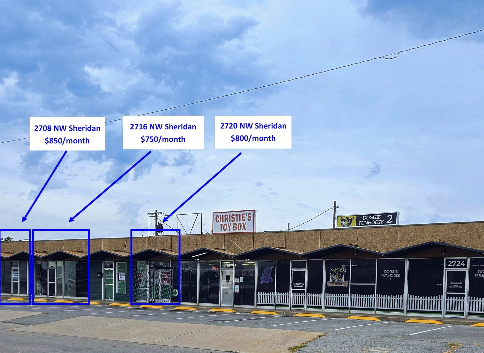 2708-2724 NW Sheridan Rd, Lawton, OK à louer Photo de l’immeuble– Image 1 sur 9