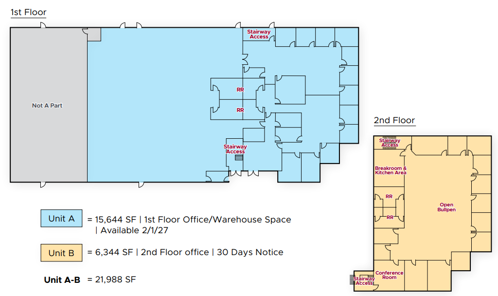 4630 North Ave, Oceanside, CA à louer Plan d’étage– Image 1 sur 1