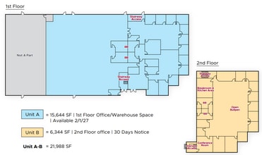 4630 North Ave, Oceanside, CA à louer Plan d’étage– Image 1 sur 1