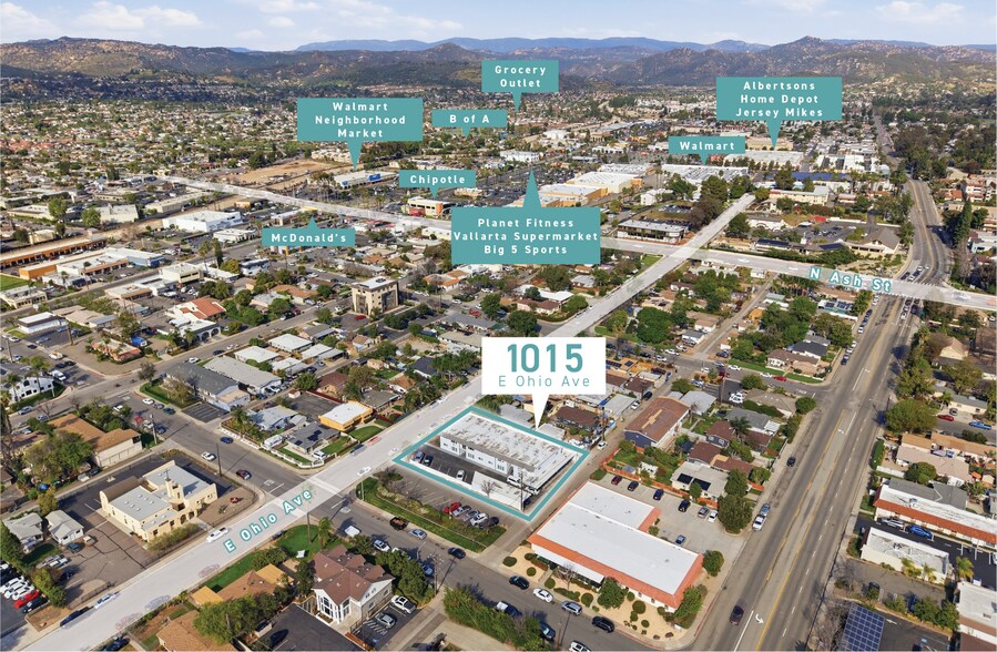 1015 E Ohio Ave, Escondido, CA à vendre - Photo de l’immeuble – Image 2 sur 13