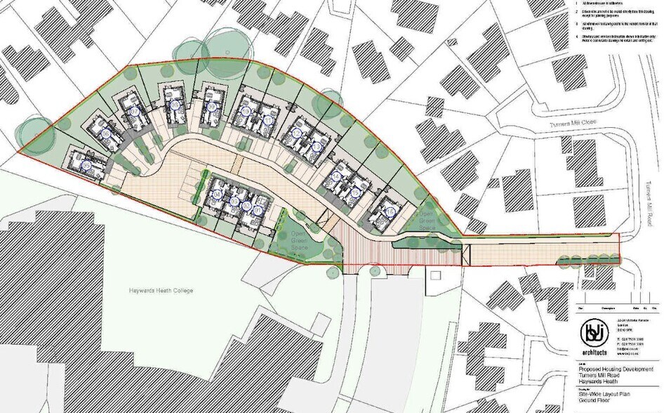 7 Penland Close, Haywards Heath à vendre - Plan de site – Image 2 sur 3