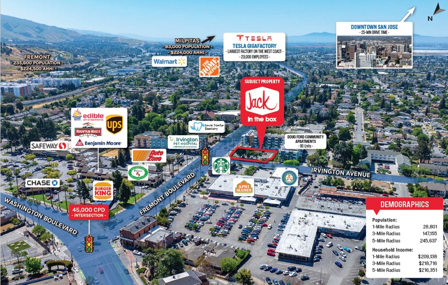 41115 Fremont Blvd, Fremont, CA à vendre - Photo de l’immeuble – Image 3 sur 5