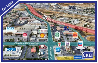 Plus de détails pour 5301 Olive Dr, Bakersfield, CA - Local commercial à louer