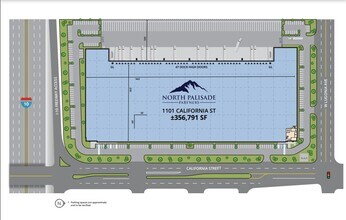 1101 California St, Redlands, CA à louer Plan d’étage– Image 1 sur 1