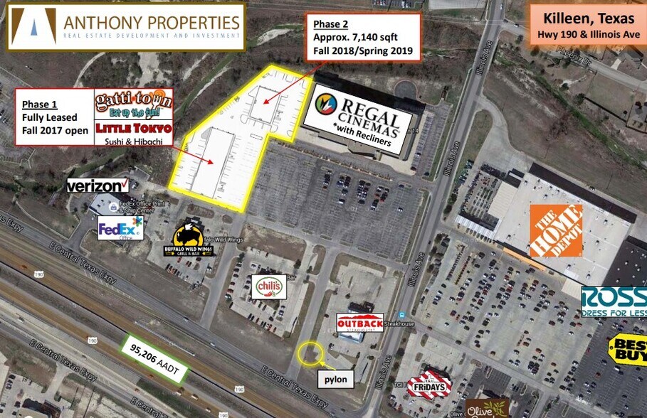 2499 E Central Texas Expy, Killeen, TX à louer - Photo de l’immeuble – Image 1 sur 2