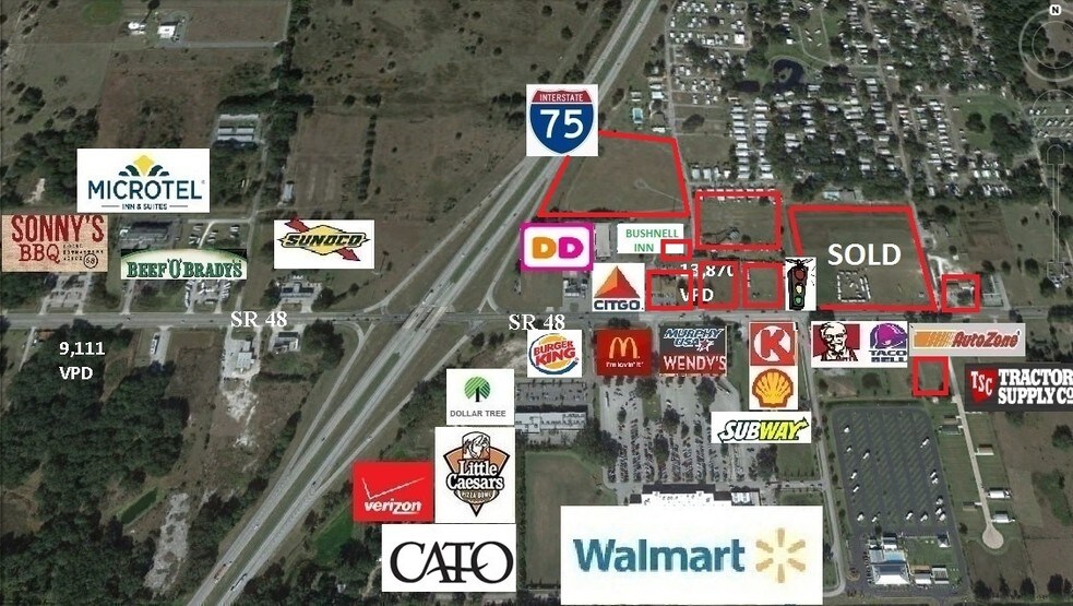 SR 48, Bushnell, FL à louer - Photo principale – Image 1 sur 3