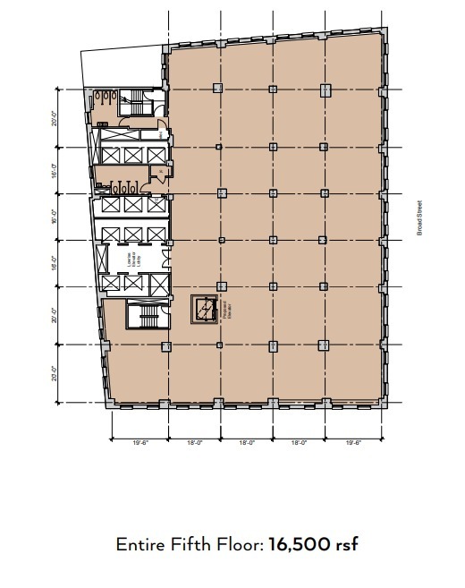 80-86 Broad St, New York, NY à louer Plan d’étage– Image 1 sur 1