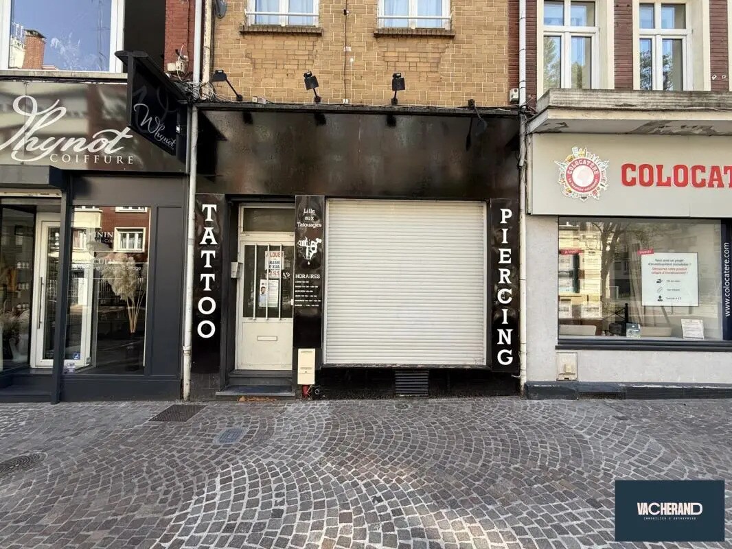 Local commercial dans Lille à louer Photo de l’immeuble– Image 1 sur 7
