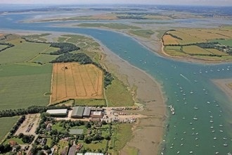 Itchenor, Chichester, WSX - VUE AÉRIENNE vue de carte