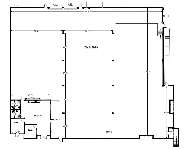 9560 Chesapeake Dr, San Diego, CA à louer Plan d’étage– Image 1 sur 3