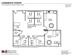 1818 S Australian Ave, West Palm Beach, FL à louer Plan d’étage– Image 1 sur 5