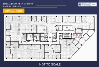 23046 Avenida de la Carlota, Laguna Hills, CA à louer Plan d’étage– Image 1 sur 1