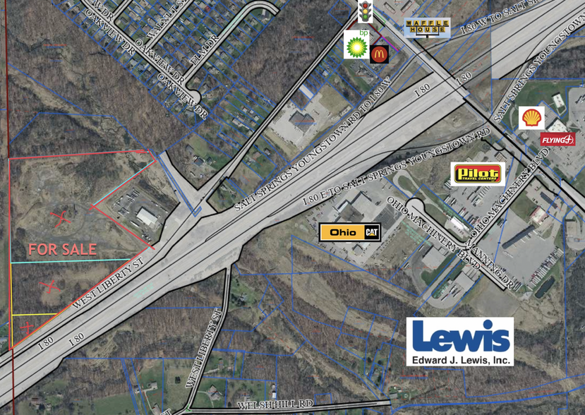 2501 W Liberty St, Girard, OH à vendre - Aérien – Image 1 sur 3