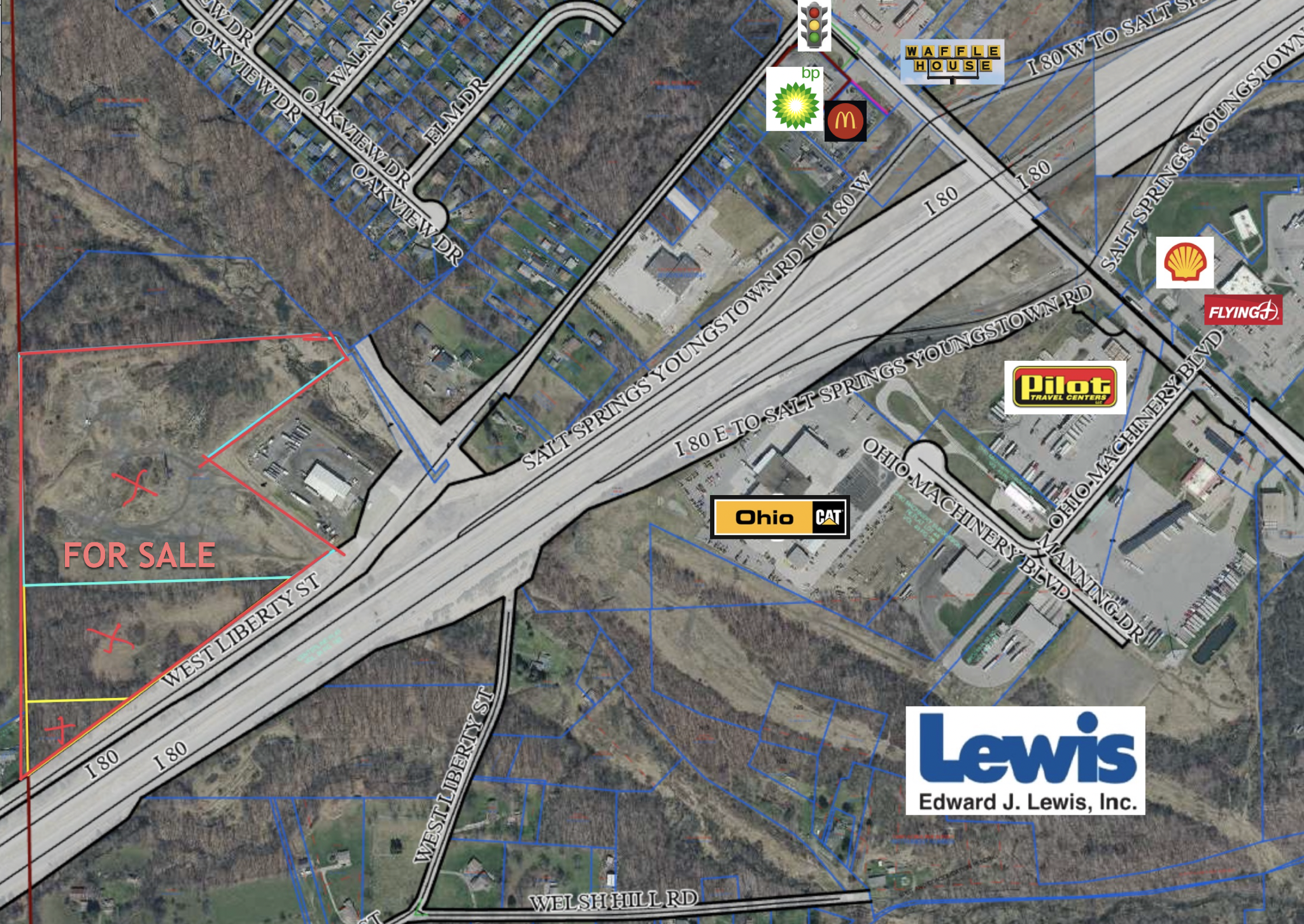 2501 W Liberty St, Girard, OH à vendre Aérien– Image 1 sur 4