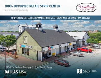 Plus de détails pour 12400 Timberland Boulevard, Fort Worth, TX - Local commercial à vendre