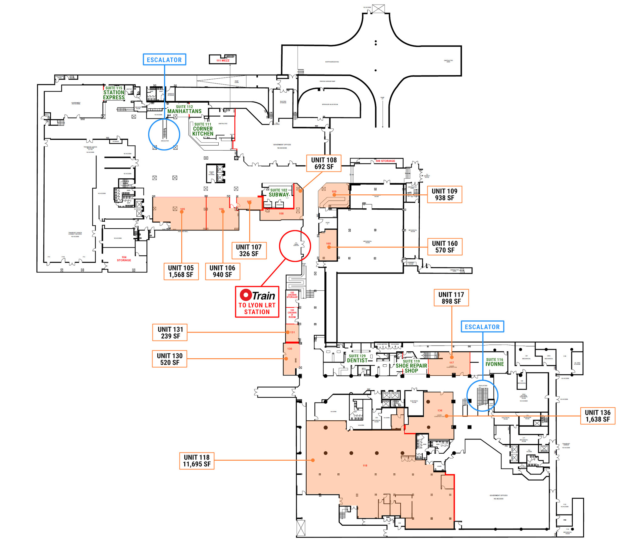320 Queen St, Ottawa, ON à louer Plan de site– Image 1 sur 1