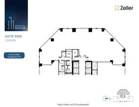 311 S Wacker Dr, Chicago, IL à louer Plan d’étage– Image 1 sur 9