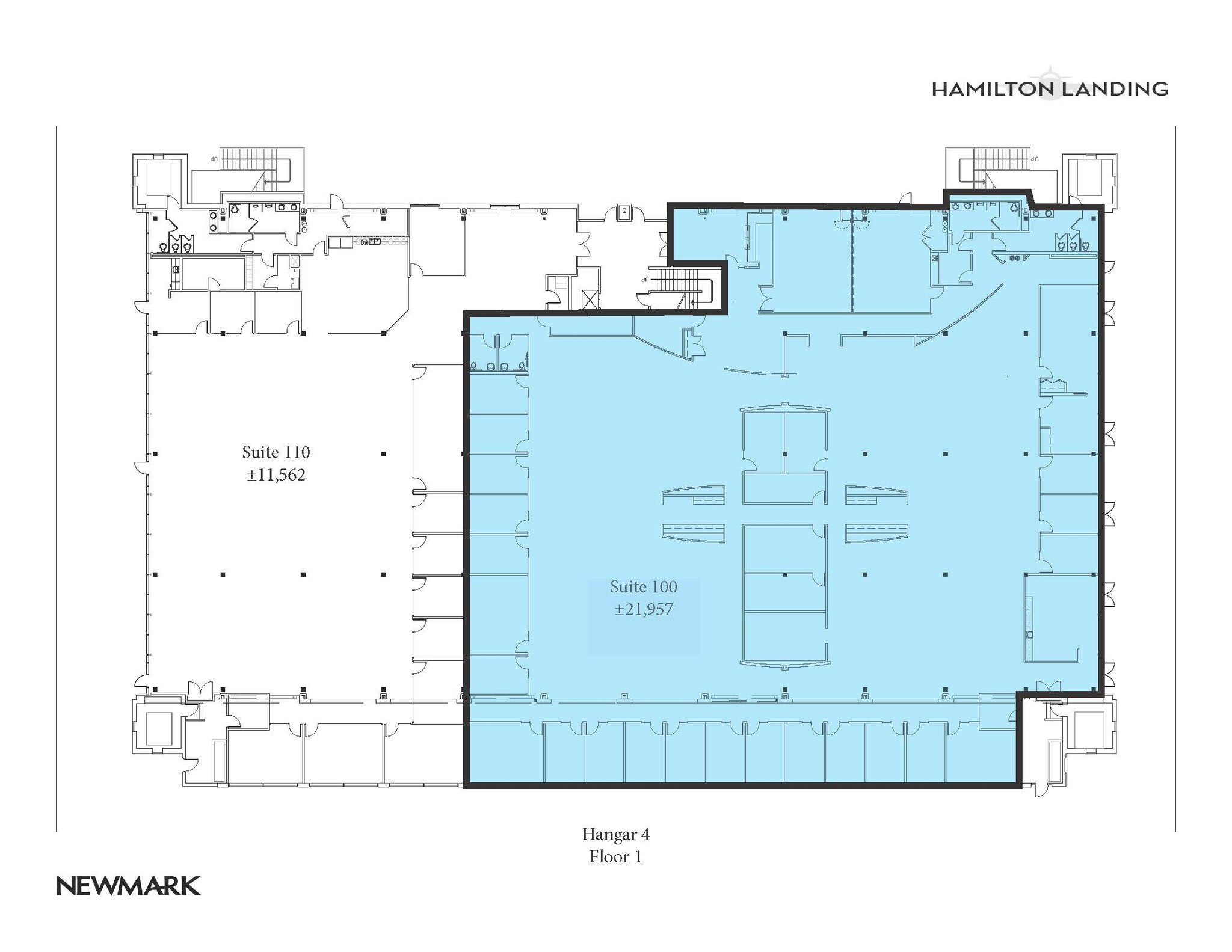2-10 Hamilton Lndg, Novato, CA à louer Plan d’étage– Image 1 sur 1